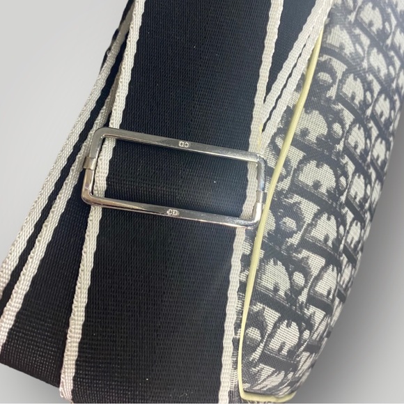 Vintage Christian Dior Trotter Monogram Crossbody Scooter Bag - Picture 10 of 15